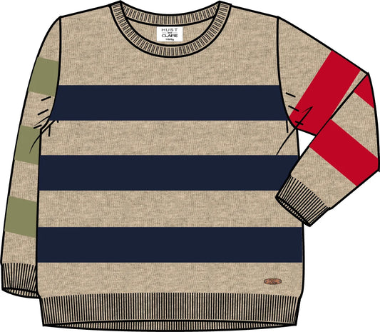 Hust and Claire Strickpullover