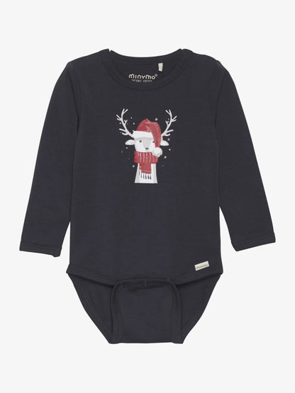 Minymo Weihnachtsbody GOTS
