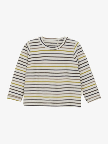 Minymo Langarmshirt geringelt GOTS