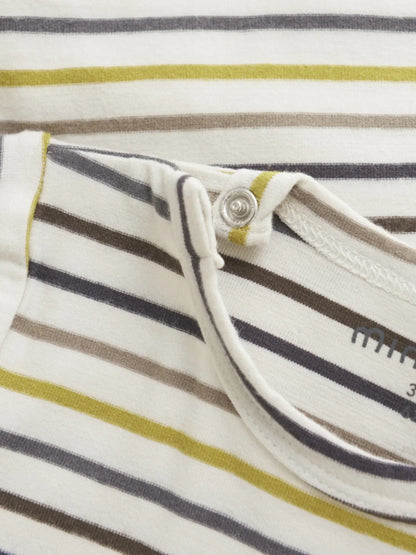 Minymo Langarmshirt geringelt GOTS