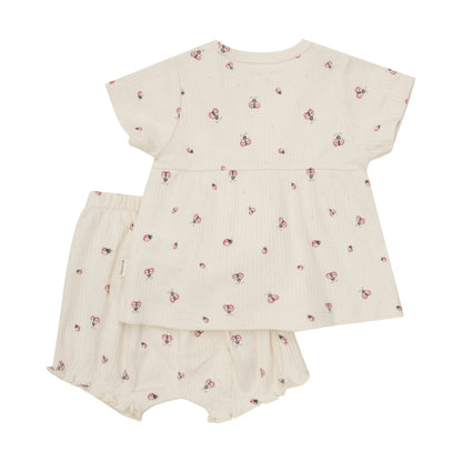 Minymo Set aus T-Shirt und Shorts GOTS
