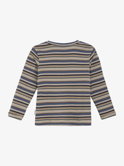 Minymo Langarmshirt gestreift gerippt