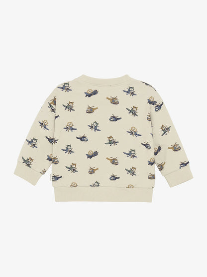Minymo Sweatshirt mit Tierprint