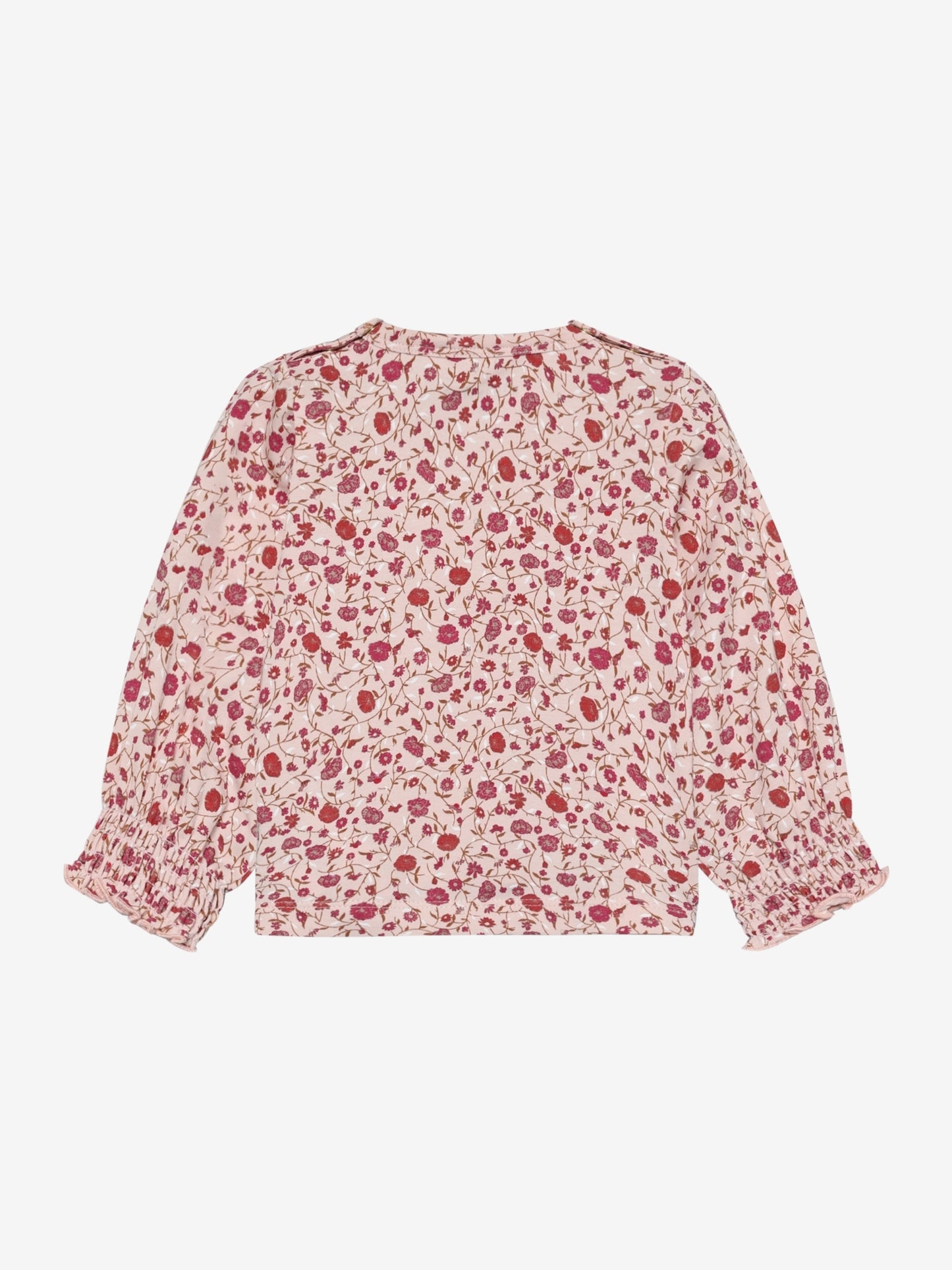 Minymo Langarmshirt mit Blümchenprint GOTS