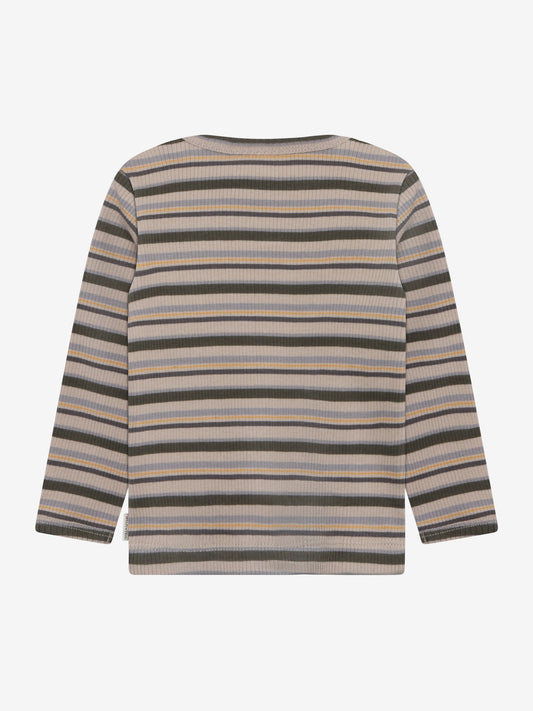 Minymo Langarmshirt geringelt