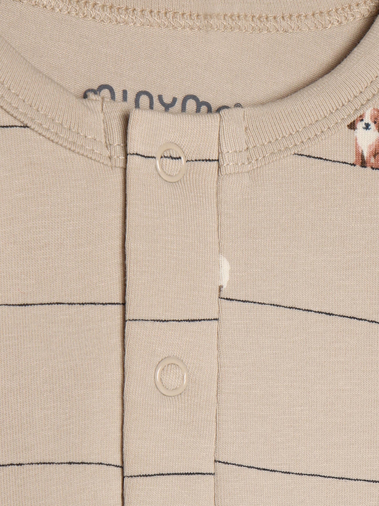 Minymo Langarmshirt mit Tierprint