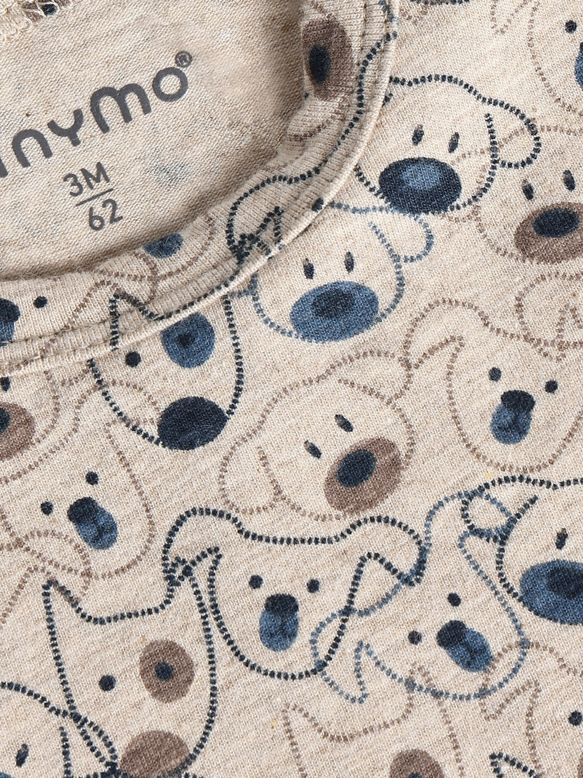 Minymo Langarmshirt mit Alloverprint
