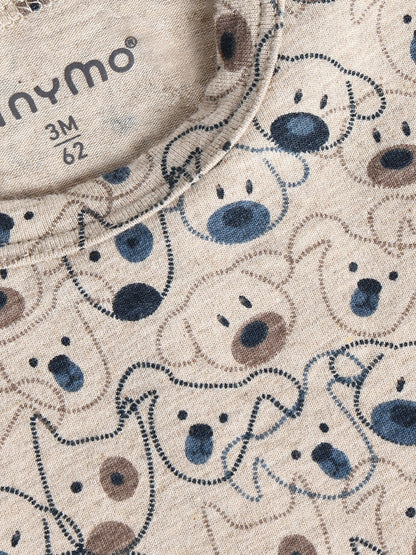 Minymo Langarmshirt mit Alloverprint
