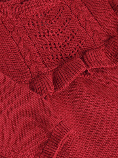 Minymo Strickkleid mit Wollanteil