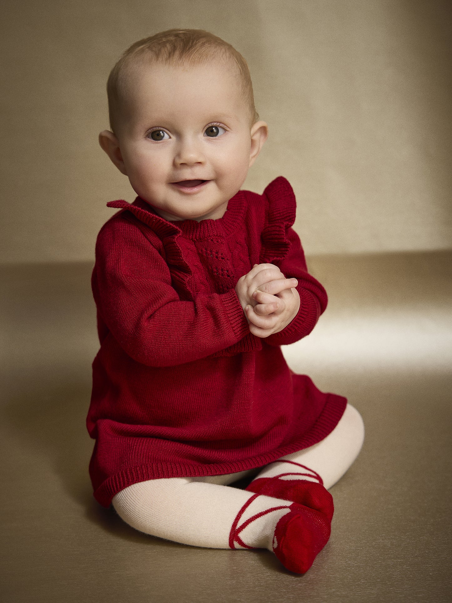 Minymo Strickkleid mit Wollanteil