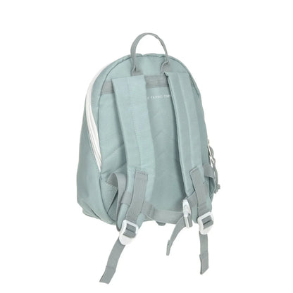 Lässig Kindergartenrucksack Tiny - Pinguin, Hellblau