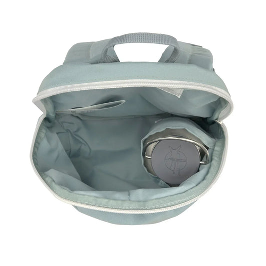 Lässig Kindergartenrucksack Tiny - Pinguin, Hellblau