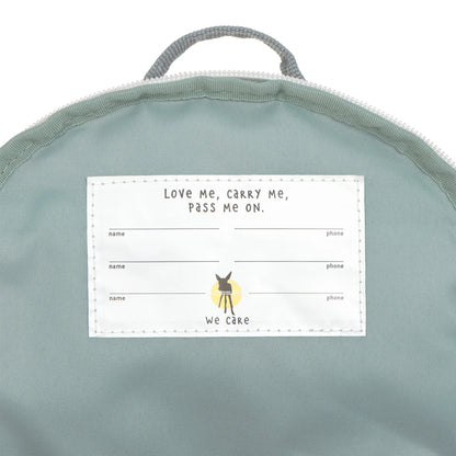 Lässig Kindergartenrucksack Tiny - Feuerwehrauto, Rot