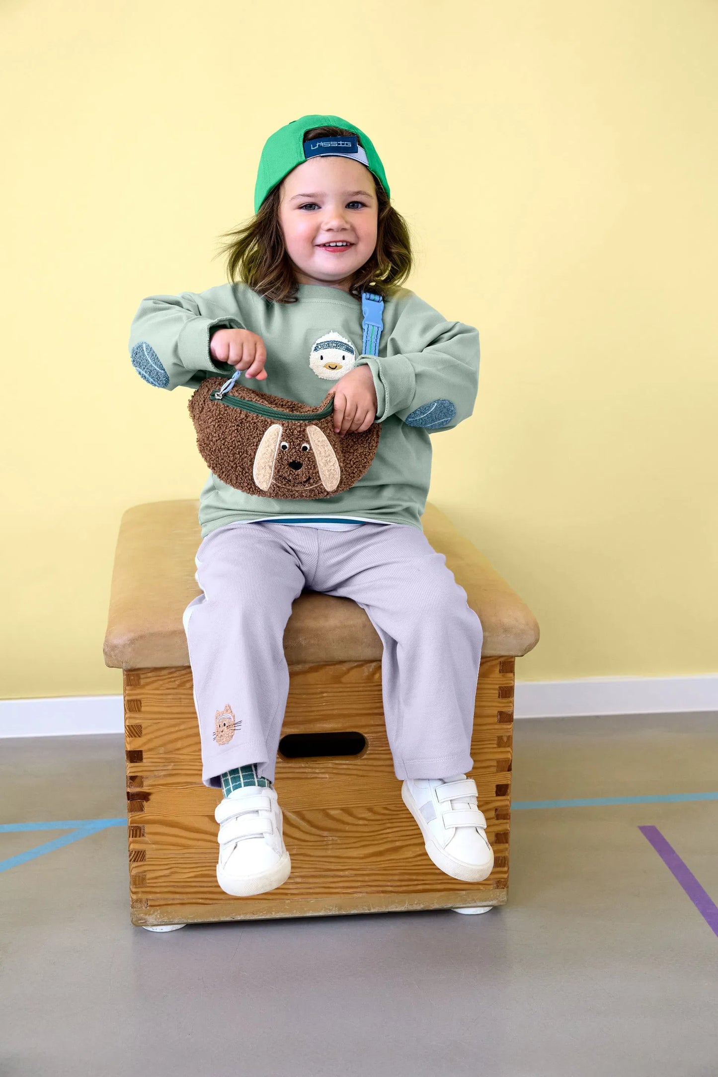 Lässig Bauchtasche Kinder - Tiny Team, Hund