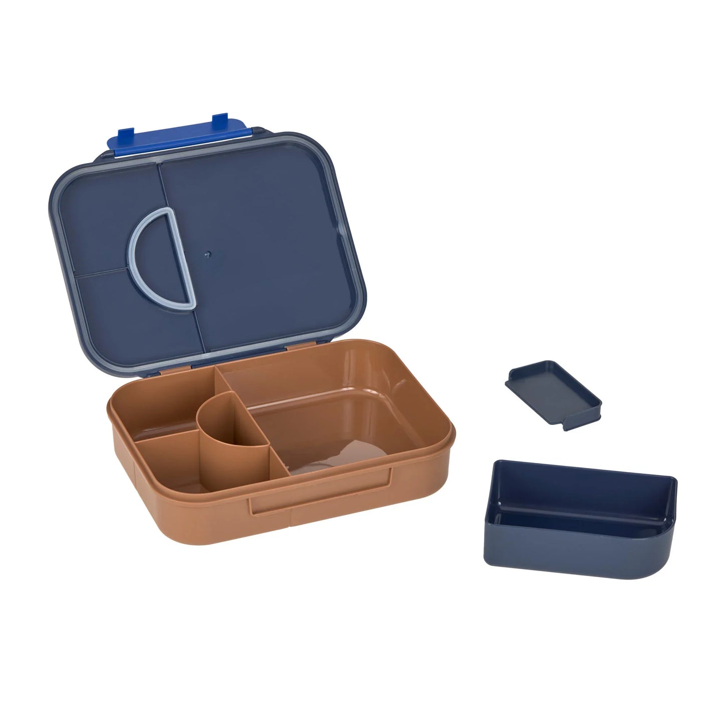 Lässig Brotdose Kinder - Bento Lunchbox, Little Gang Smile Blau