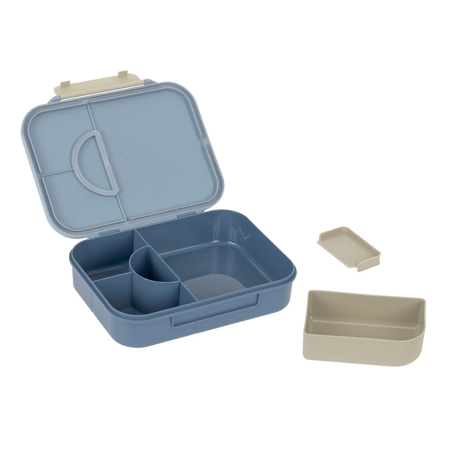 Lässig Brotdose Kinder - Bento Lunchbox, Pattern Party Blau