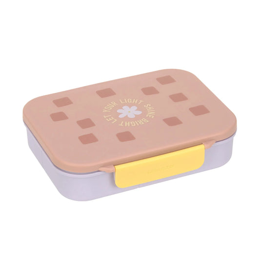 Lässig Brotdose Kinder - Bento Lunchbox, Pattern Party Blau