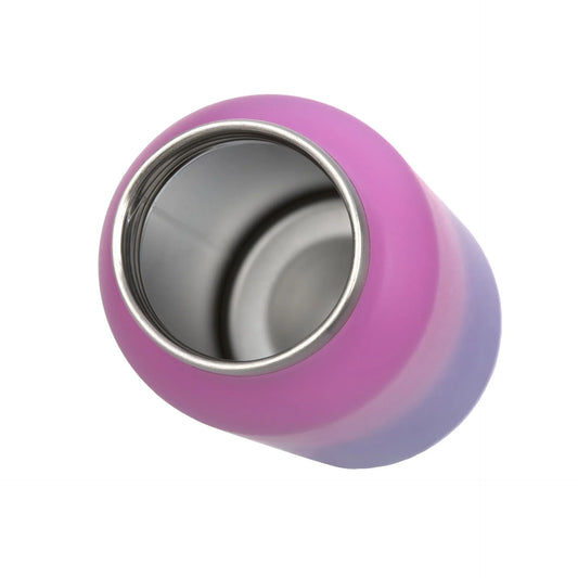 Lässig Edelstahl Kinder Trinkflasche 460 ml - Unique Gradient, purple