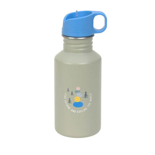 Lässig Edelstahl Kinder Trinkflasche 500 ml - Sunny Explorer, Grün
