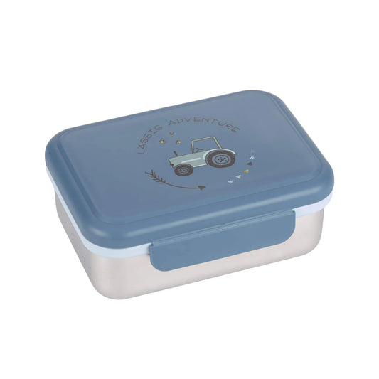 Kinder Brotdose Edelstahl - Lunchbox, Adventure Tractor von Lässig