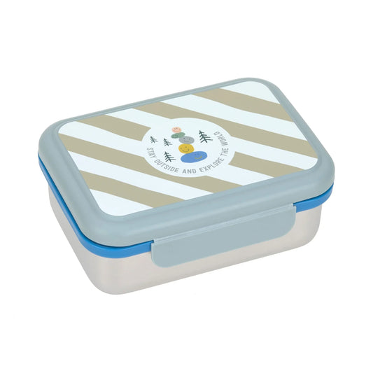 Lässig Brotdose Kinder - Bento Lunchbox, Sunny Explorer Grün