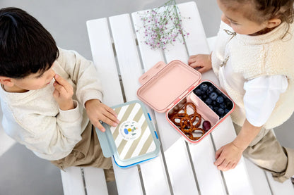 Lässig Brotdose Kinder - Bento Lunchbox, Sunny Explorer Grün