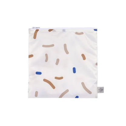 Lässig Frühstücksbeutel (2 Stk) - Snack Bag, Little Mateys Royal Blau