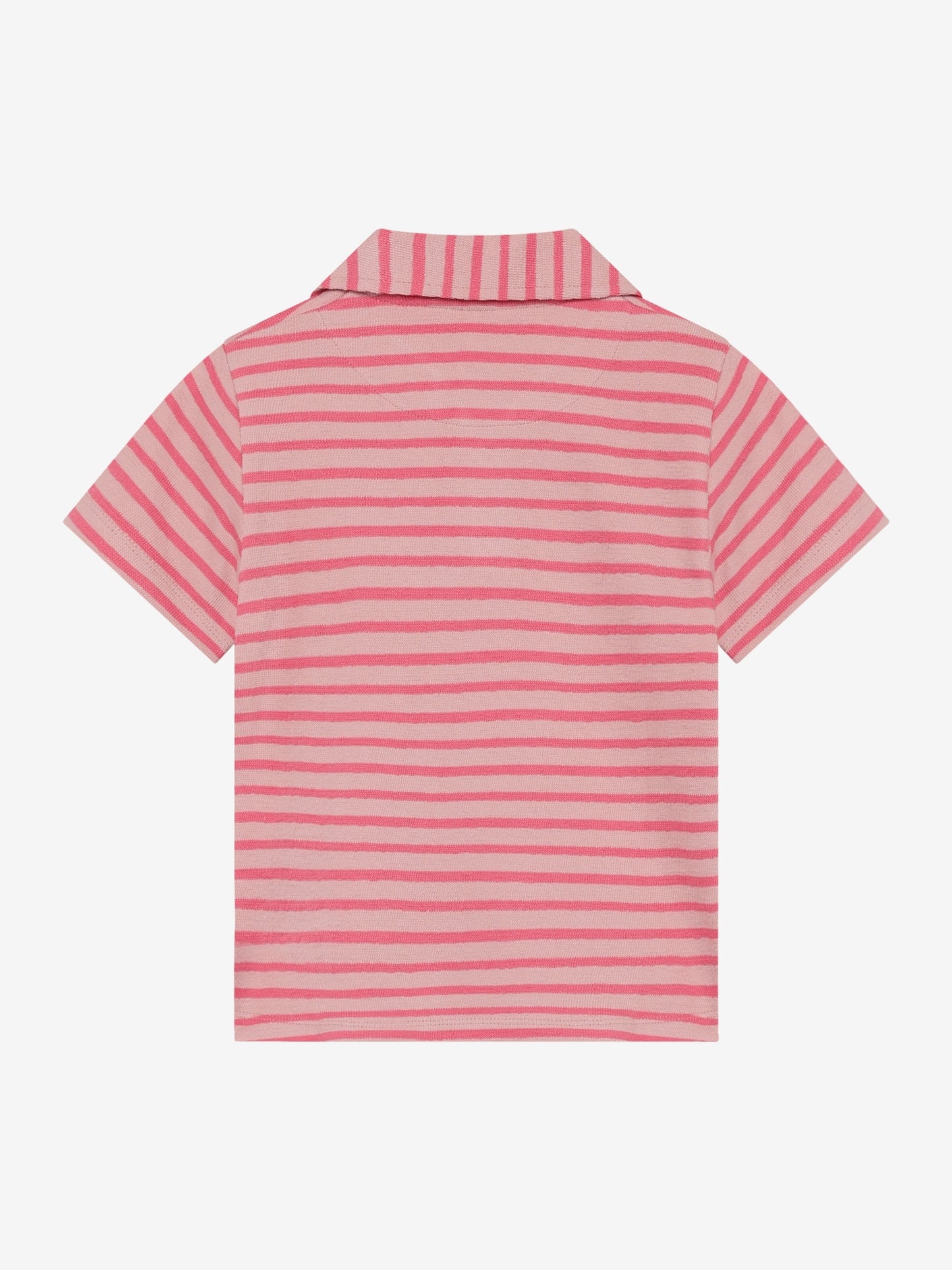 Minymo Gestreiftes Poloshirt GOTS
