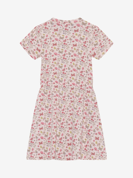 Minymo Kleid Kurzarm mit Blümchenprint