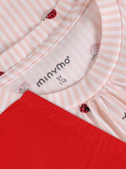 Minymo Set aus T-Shirt und Shorts
