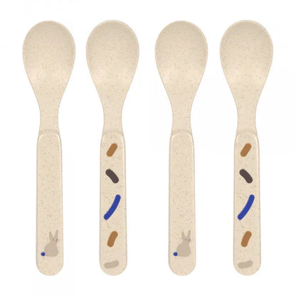 Lässig Kinderlöffel Set (4 Stk), Little Mateys Royal Blau