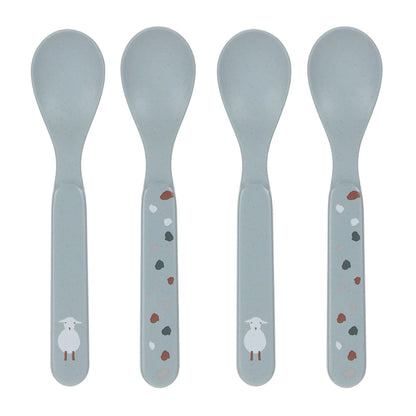 Löffel - Spoon Set PP Cellulose, Tiny Farmer Sheep Goose, von Lässig