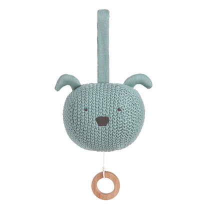 Spieluhr - Knitted Musical, Little Chums Dog von LÄSSIG