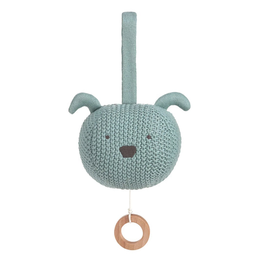 Spieluhr - Knitted Musical, Little Chums Dog von LÄSSIG