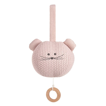 Spieluhr - Knitted Musical, Little Chums Mouse von LÄSSIG
