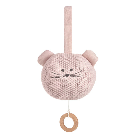 Spieluhr - Knitted Musical, Little Chums Mouse von LÄSSIG
