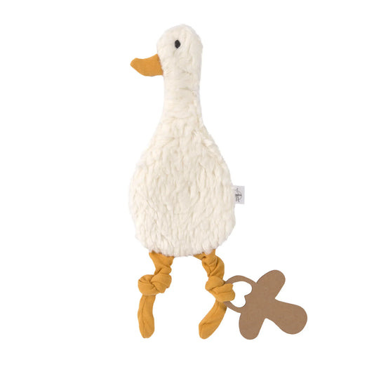 Schmusetuch Gans mit Schnullerhalter von Lässig