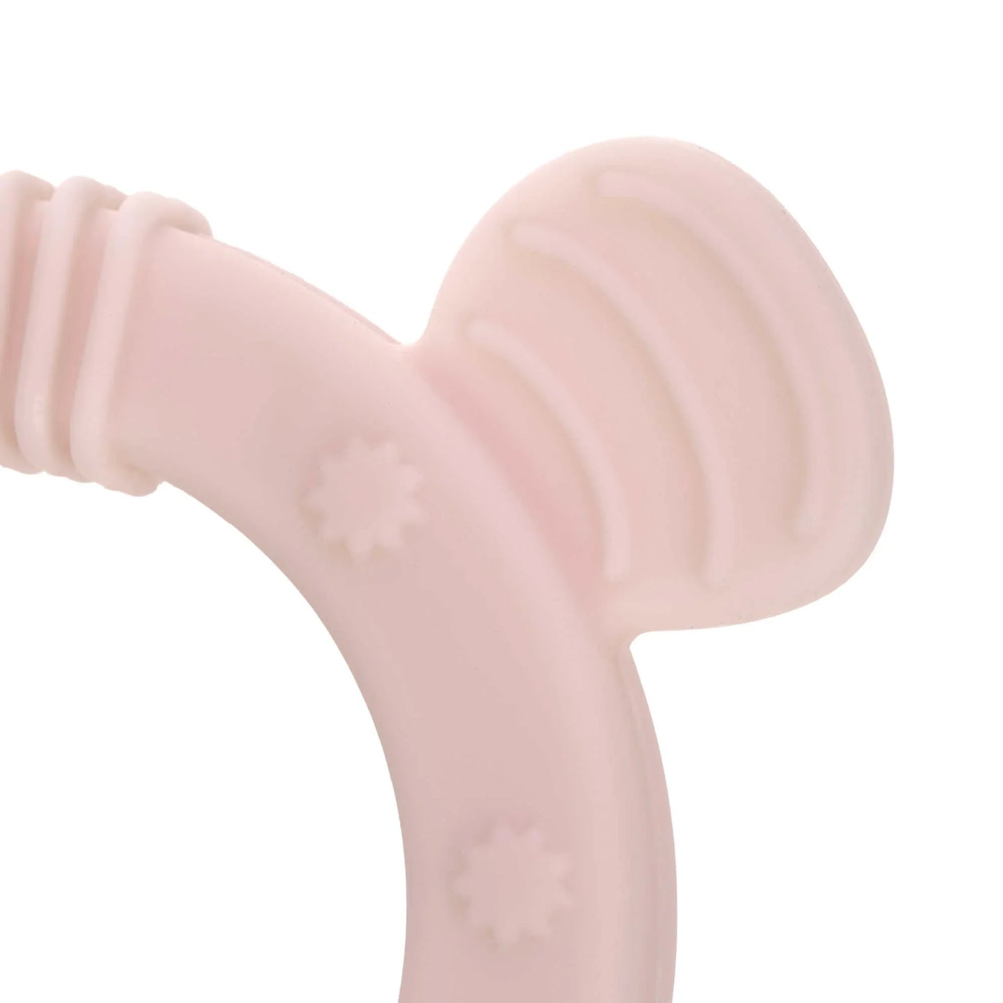 Greifling - Teether 2-in-1 Wood Silicone, Little Chums Mouse von Lässig