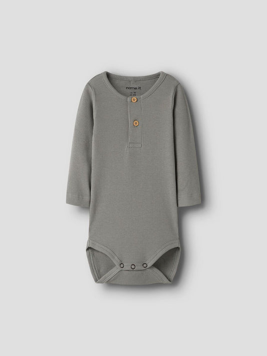 Name it Body Langarm basic gerippt