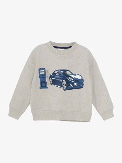 Minymo Sweatshirt mit Autoprint