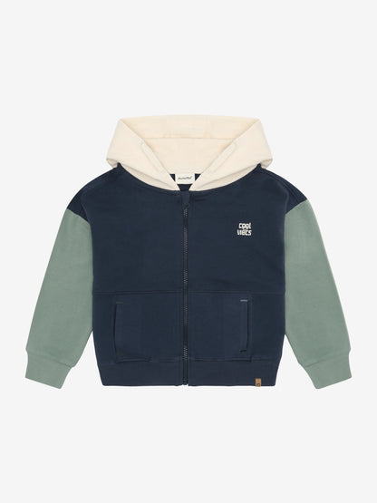 Minymo Sweatjacke mit Kapuze GOTS