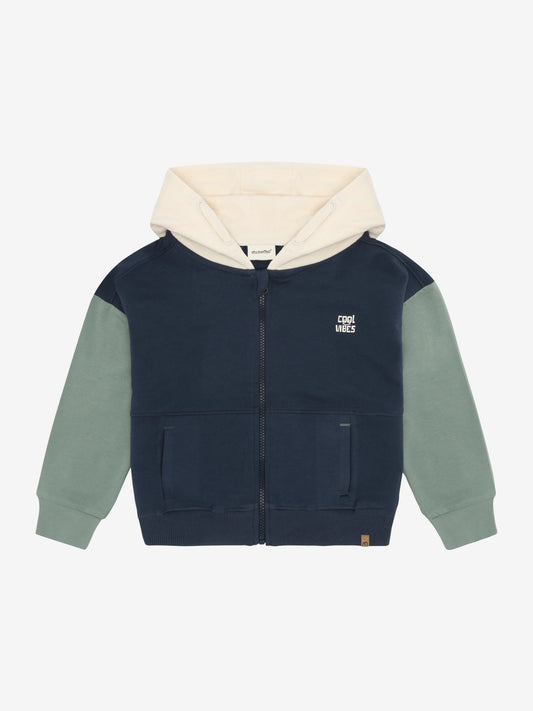 Minymo Sweatjacke mit Kapuze GOTS