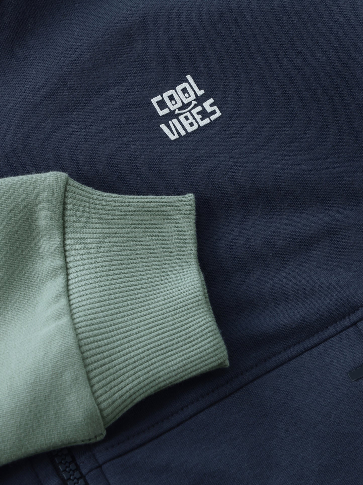 Minymo Sweatjacke mit Kapuze GOTS