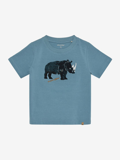 Minymo T-Shirt mit Wendepailletten