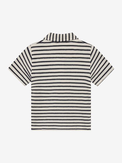 Minymo Gestreiftes Poloshirt GOTS