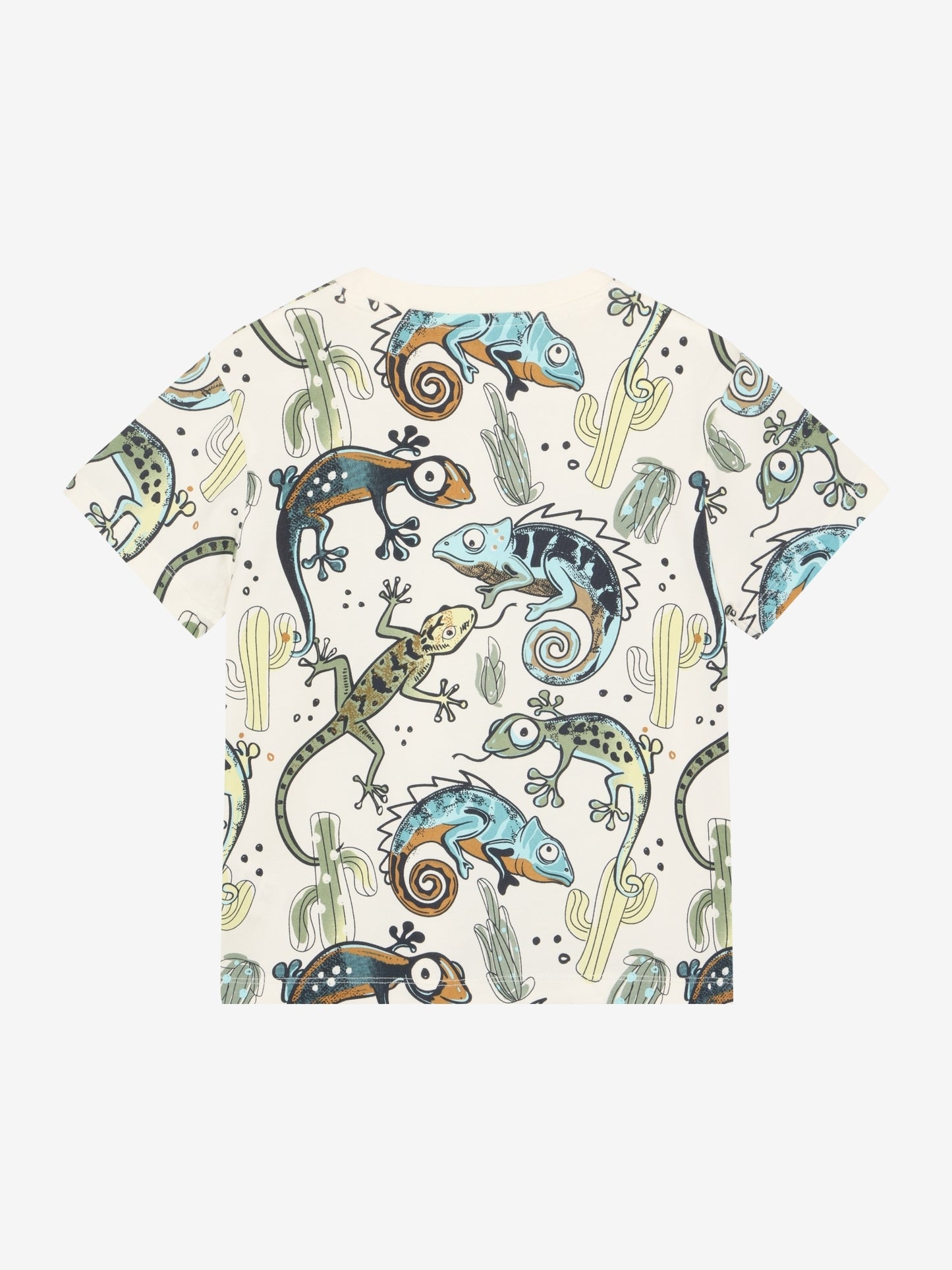 Minymo T-Shirt mit Chamäleon-Print GOTS