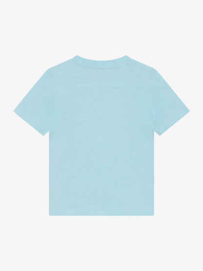 Minymo T-Shirt mit Chamäleon und Wendepailletten