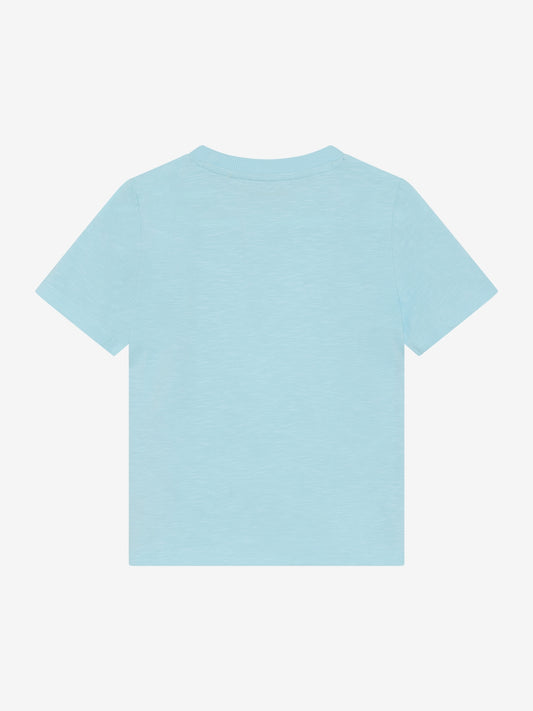 Minymo T-Shirt mit Chamäleon und Wendepailletten