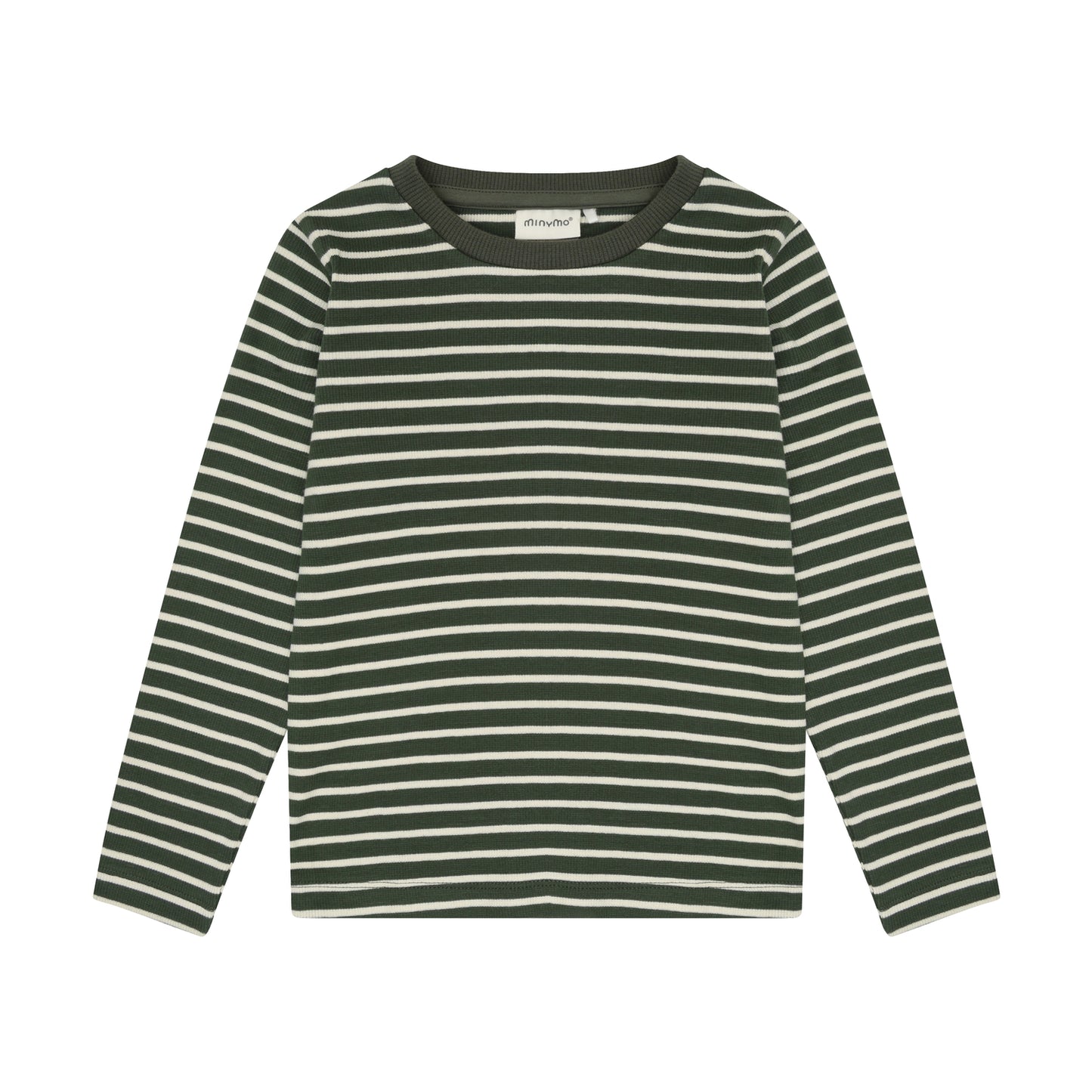 Minymo Geringeltes Langarmshirt