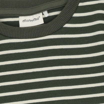 Minymo Geringeltes Langarmshirt